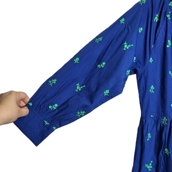NEW Hatley Maddy Popover Dress Embroidered Flowers Size Small - Picture 5 of 12